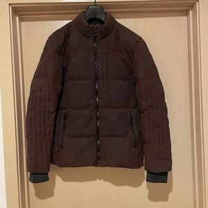Aether Camber Down Jacket Waxed Cotton - S